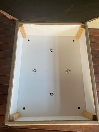 Puff piel Ikea - Beige