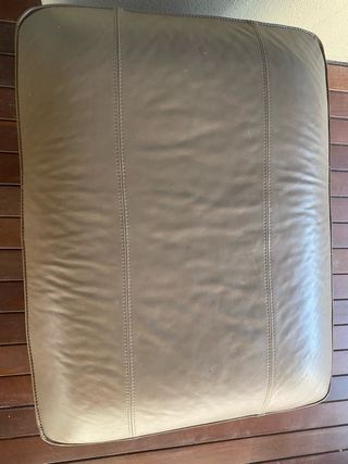 Puff piel Ikea - Beige