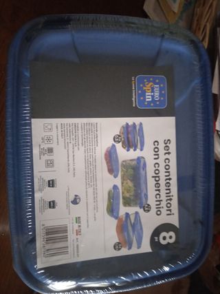 Set 8 contenitori Euro Spin nuovi