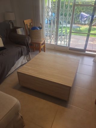 Mesa centro efecto mármol beige - NUEVA
En Denia
