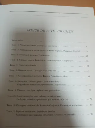 MATEMATICAS: DESARROLLO DEL TEMARIO DE LAS OPOS...