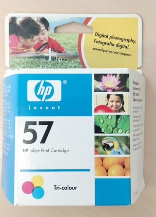 3 Cartucce HP 57 Tri-colore