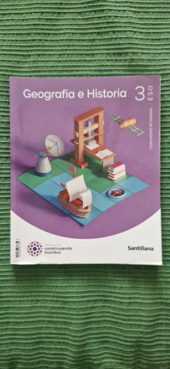 GEOGRAFIA E HISTORIA MADRID 3 ESO Santillana