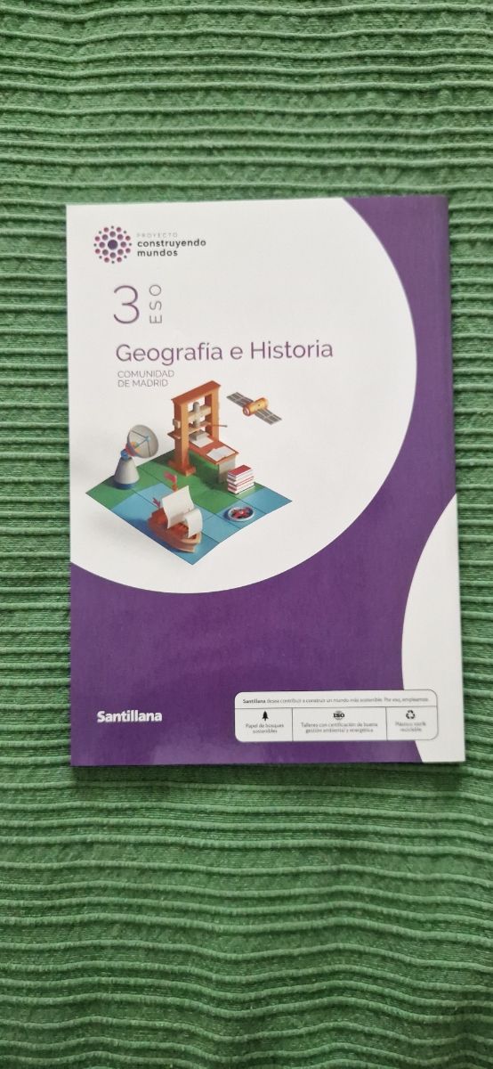 GEOGRAFIA E HISTORIA MADRID 3 ESO Santillana