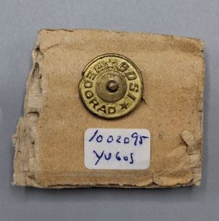 Insignia Ejército Yugoslavo con Aguila bicefala