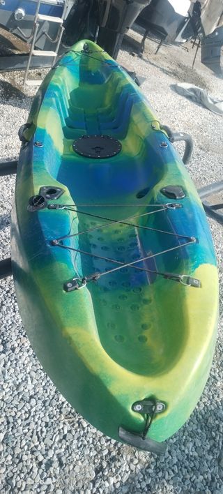 Kayak Atlantic , asiento, Remo, y pequeño sonda