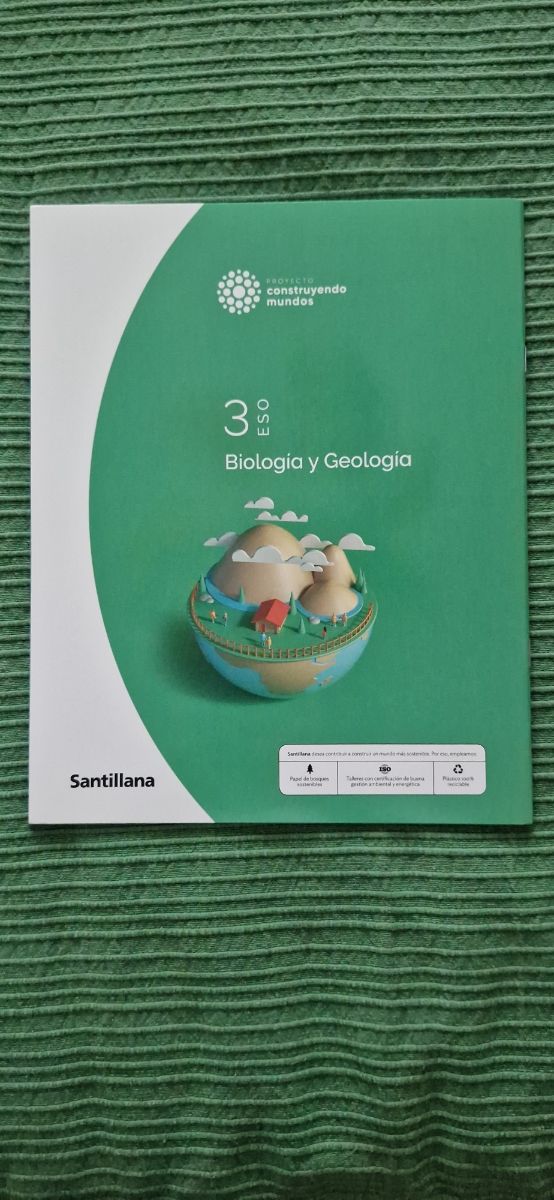 BIOLOGIA Y GEOLOGIA MADRID 3 ESO Santillana