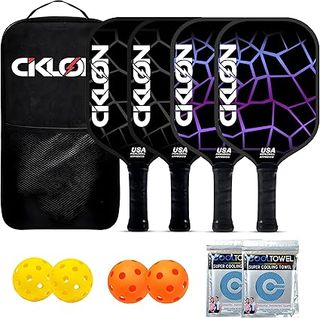 4 Racchette Pickleball + Accessori