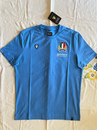 Camiseta Italia Rugby Macron