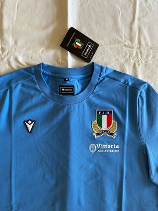 Camiseta Italia Rugby Macron