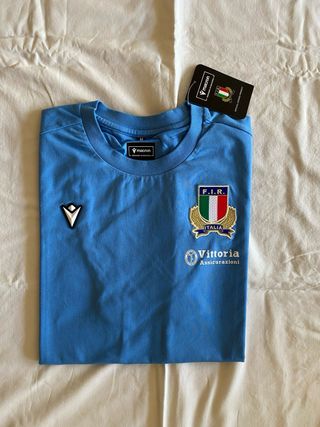 Camiseta Italia Rugby Macron