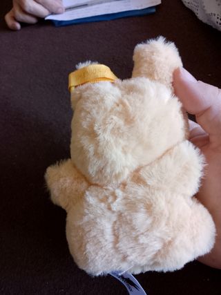 Peluche mostro giallo