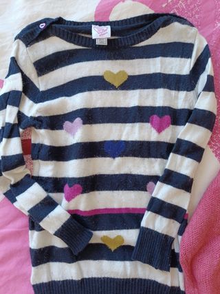 2 Maglie Bambina 3 Anni - Golfino + Vestito