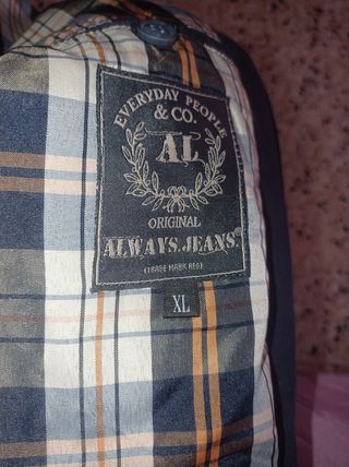 Chaqueta Always Jeans XL azul marino