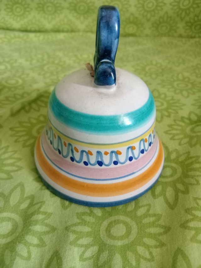 Campanella Vietri dipinta a mano