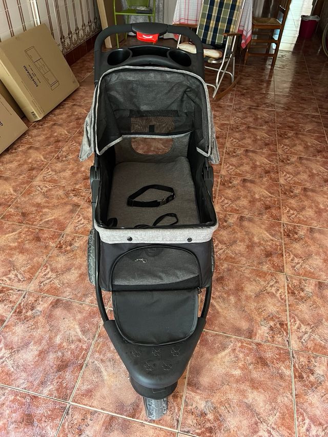 Carrito transporte mascotas como nuevo