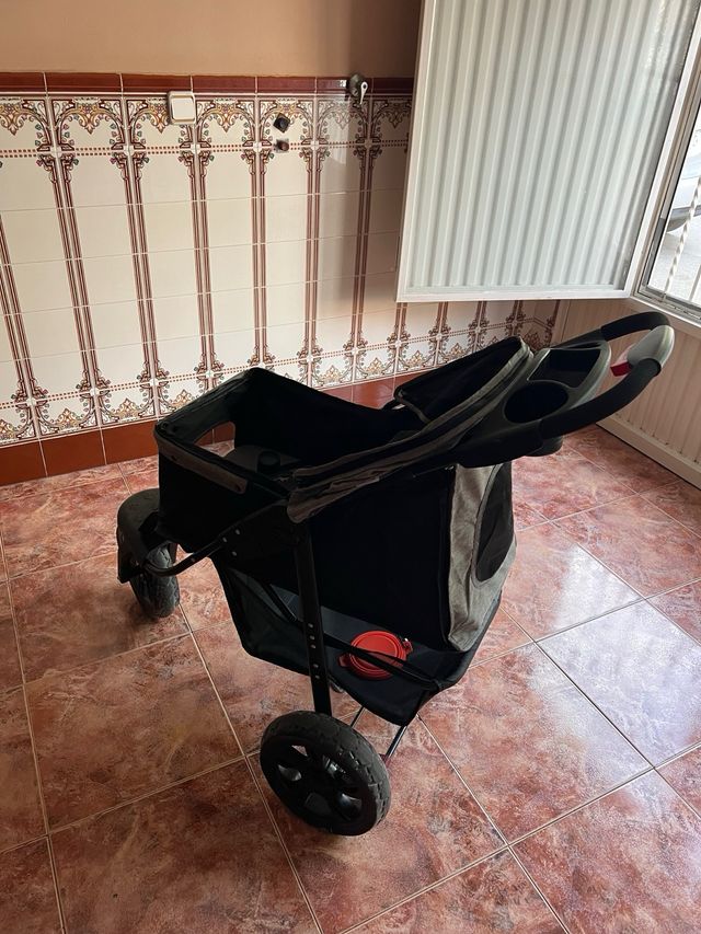 Carrito transporte mascotas como nuevo