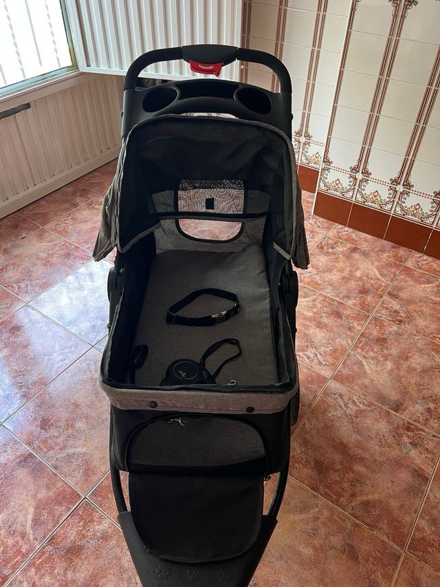 Carrito transporte mascotas como nuevo