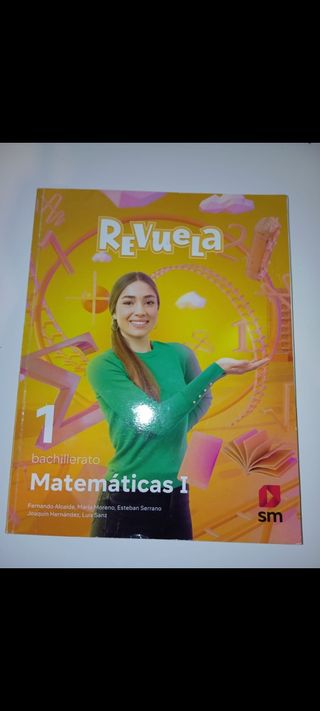 Libro Matemáticas 1° Bachillerato SM