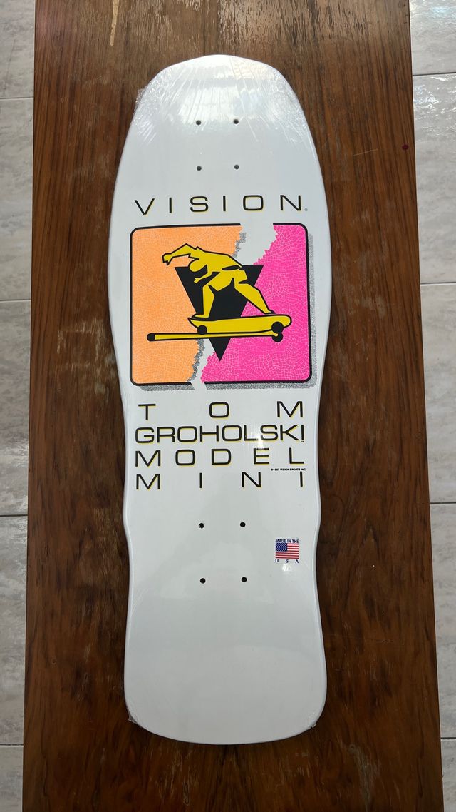 Tabla Monopatín Vision Tom Groholski