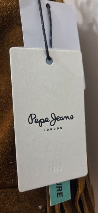 Bolso ante marrón flecos