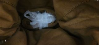 Bolso ante marrón flecos