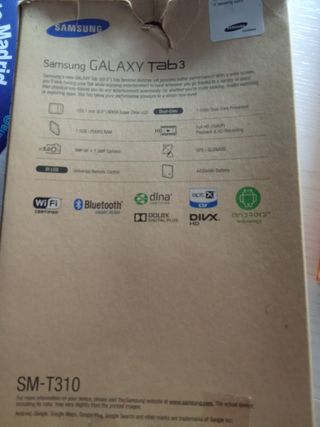 Tablet Samsung blanca