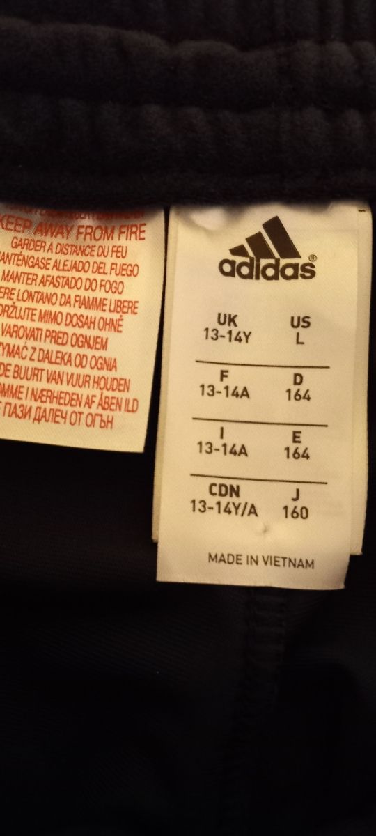 Pantalón Adidas negro-verde