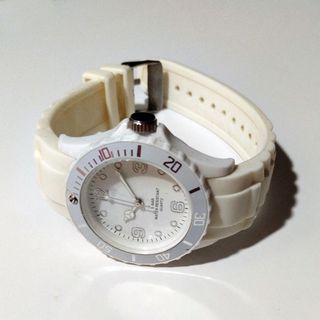 Reloj silicona blanco