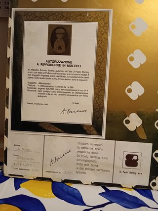 Quadro Antonio Bueno, originale