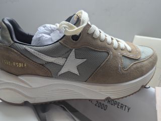 Golden Goose Running Sole zapatillas beige