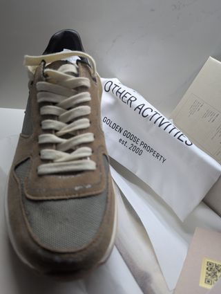 Golden Goose Running Sole zapatillas beige
