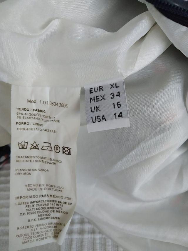 Falda midi Roberto Verino - gris oscuro/multicolor