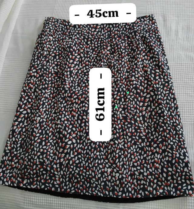 Falda midi Roberto Verino - gris oscuro/multicolor