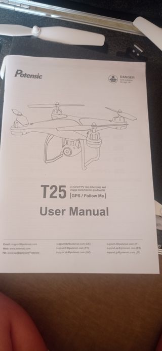 Potensic T25 - Dron blanco