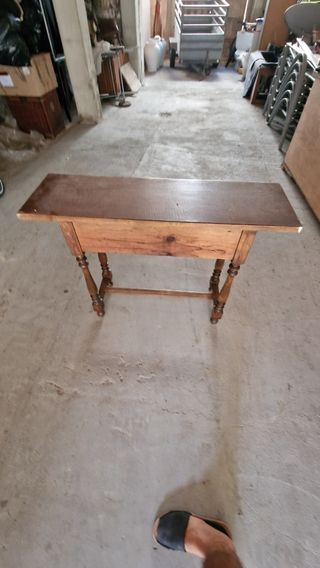 Tavolo consolle in legno - ingresso