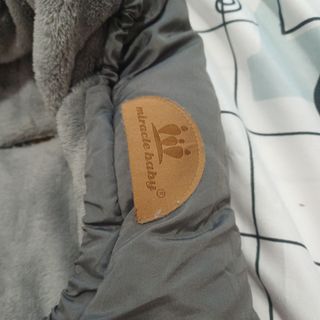 Saco bebé polar gris - Cochecito