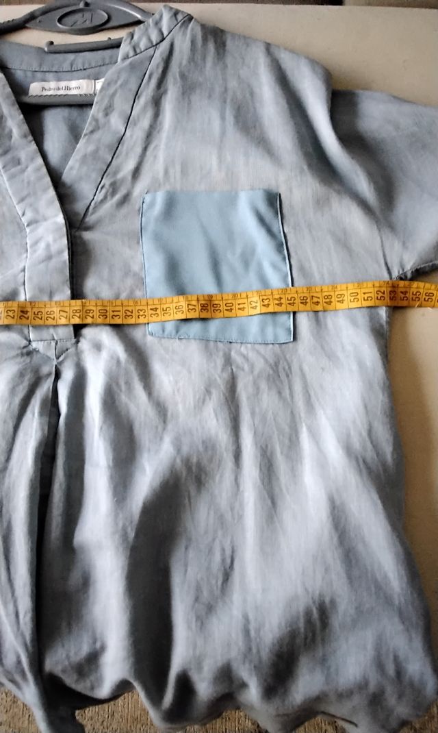 Blusa Pedro del Hierro azul