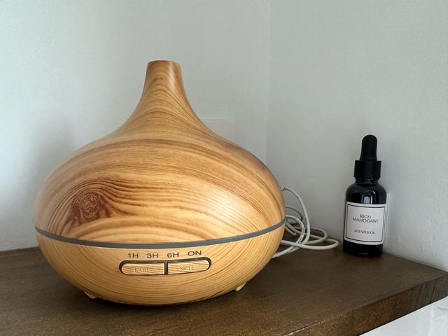 Humificador de aromas madera