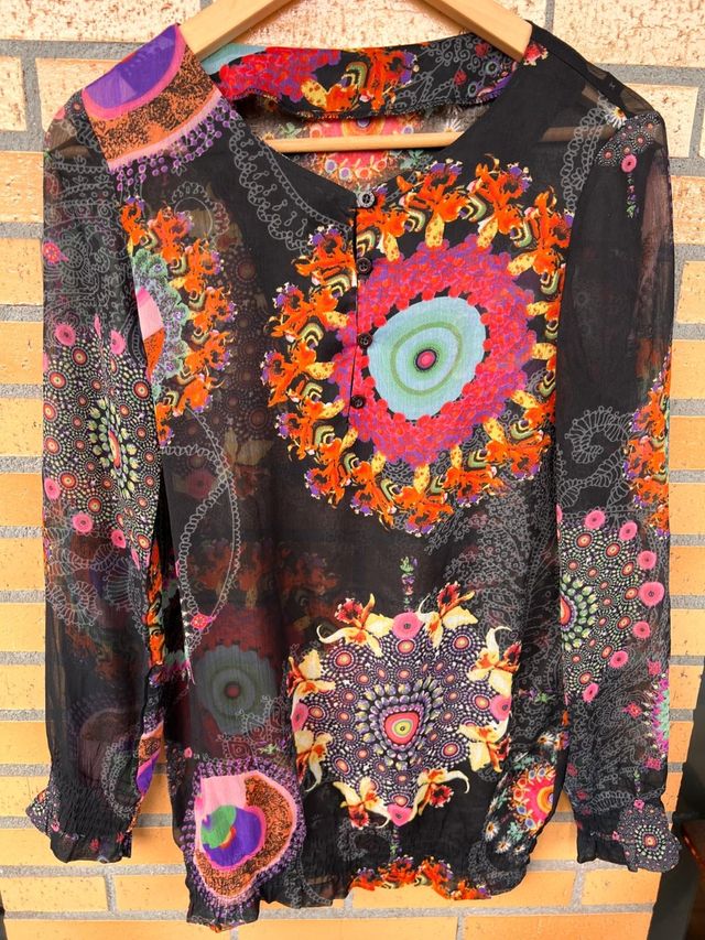 Blusa Desigual multicolor