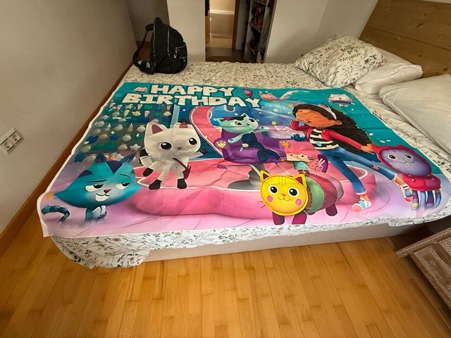 Lona Cumpleaños Gabby's Dollhouse