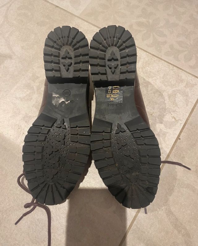 Zapatos Geox granate - talla 39