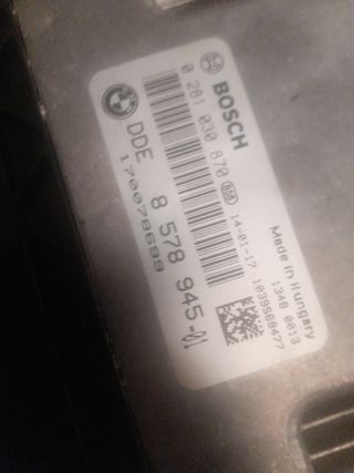 Centralita 1 llave BMW 116d .serie 1