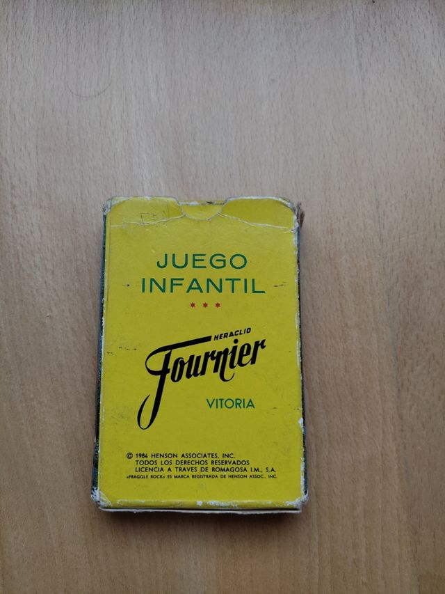 Juego Cartas Fraggle Rock Fournier