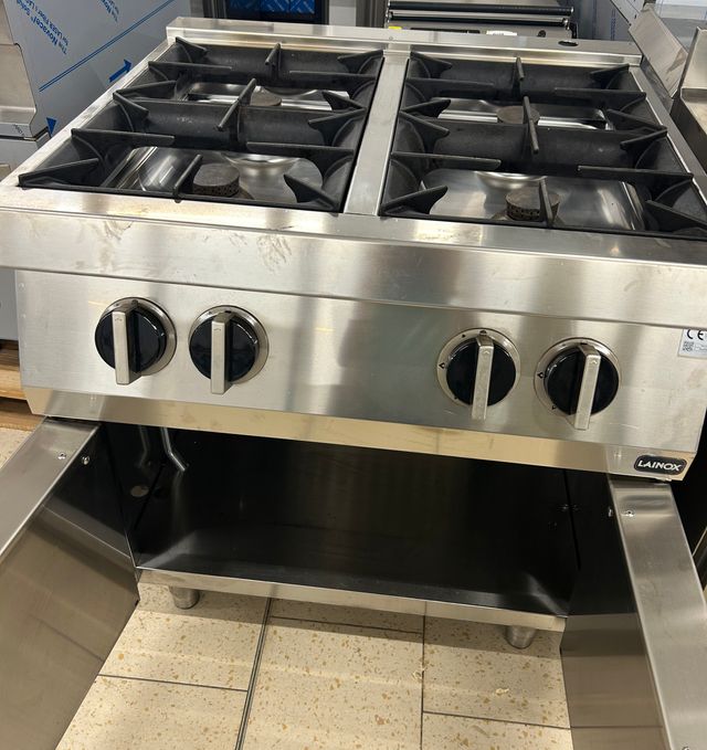 Cocina 4 fuegos gas LAINOX NECG74G