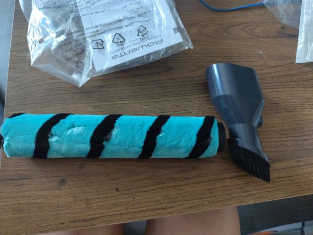 Rowenta xpert3-60: rodillo y cepillo