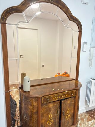 Mueble tocador con espejo