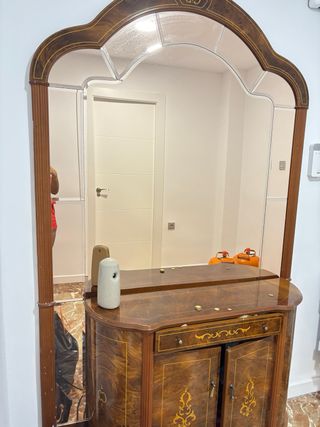 Mueble tocador con espejo