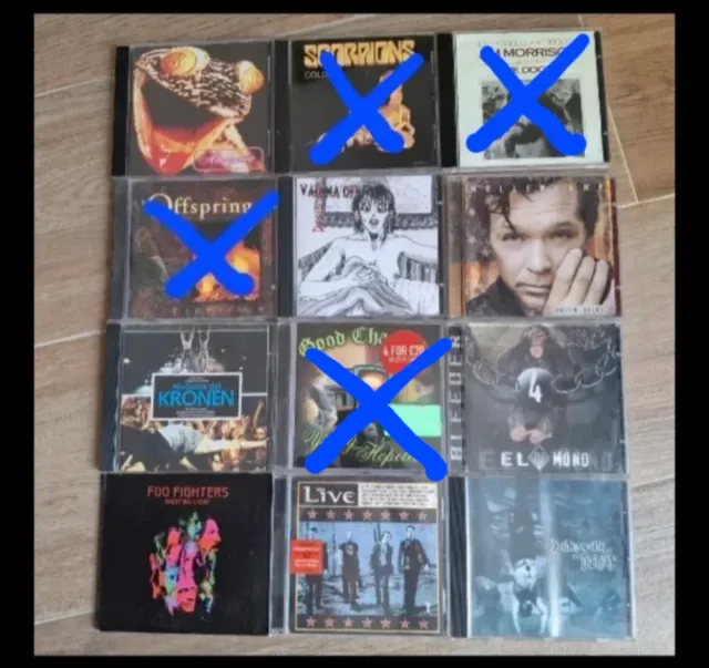 CDs Rock Metal Variados