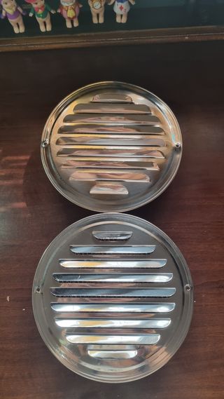 2 Rejillas Ventilación Metal